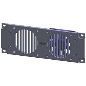 Active ventilation grille - 10" 2U Rackmount