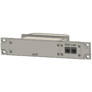 NETGEAR LM1200 & 2-Port Keystone Bezel - 10" Rackmount