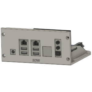 Odroid H3 Basisplatte (1.5U)