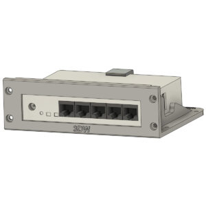 MikroTik hEX Basisplatte