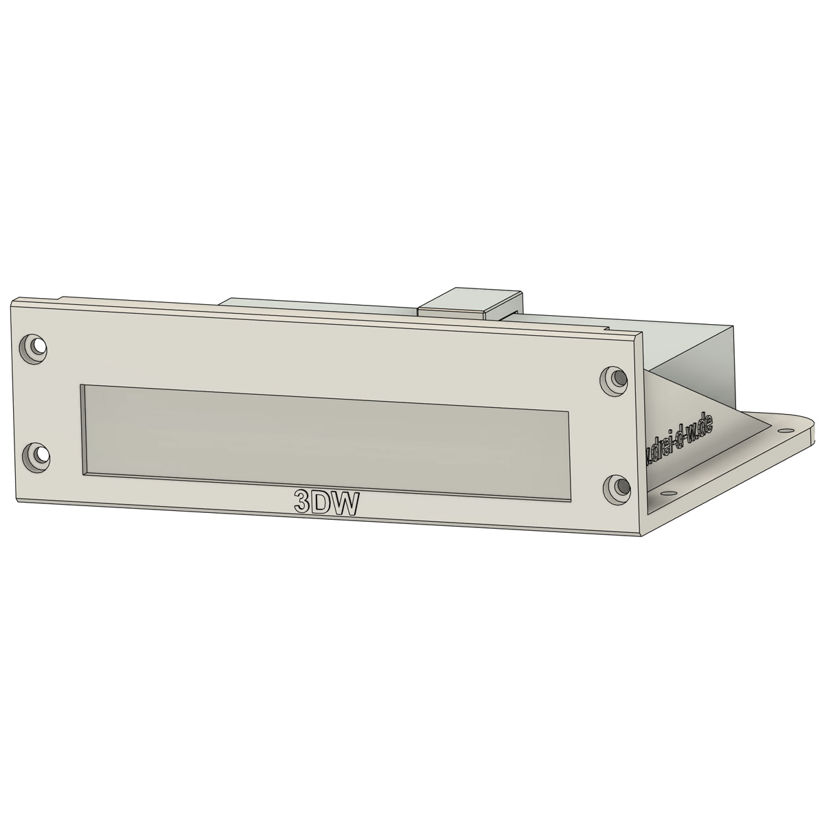 UBI-USW-Flex-Mini-2.5G-B1-1_Frontview UniFi Switch Flex Mini 2.5G - Baseplate – Bild 1